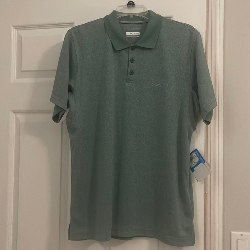 Columbia sun protection, men’s polo